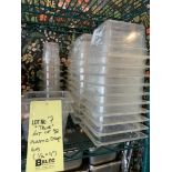 Lot de 41 bacs drop in TRUE a/ couvercles 1/16 x 4"