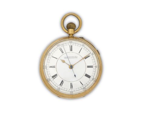Collingwood &amp; Co, West Hartlepool. An 18K gold key wind open face pocket watchDate: Chester Hallmark for 1834Movement: Gi