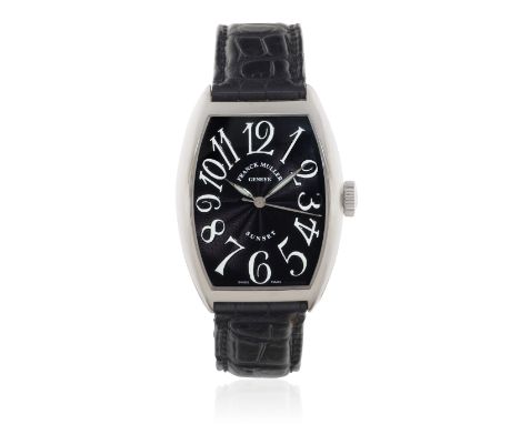 Franck Muller. A stainless steel automatic wristwatchModel: SunsetReference: 5850 SCDate: Purchased 24th February 2007Movemen