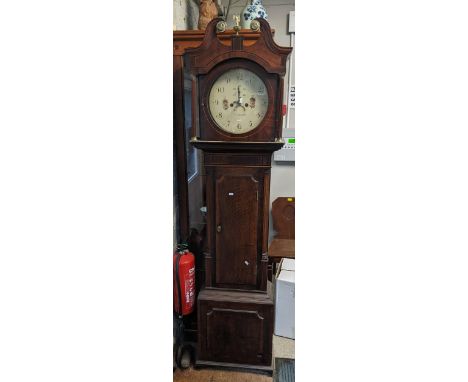 An early 19th century mahogany 8-day longcase clock, the dial signed T Mawkes Location:If there is no condition report shown,