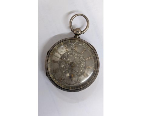 A Victorian silver open face pocket watch, the movement signed Sedman Location:If there is no condition report shown, please 