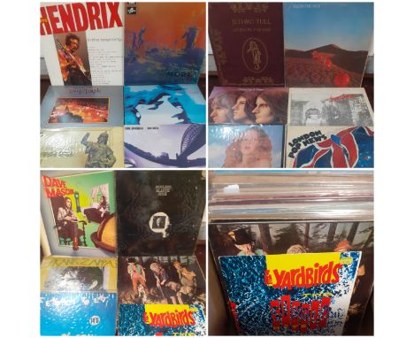 A quantity of LP's, mainly Rock, Progressive Rock and Psychedelia, to include Jimi Hendrix, Pink Floyd, Jethro Tull (original