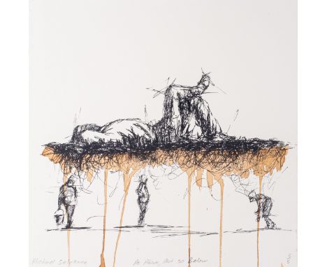 Michael Tshepo Selekane (South Africa 1986 - ): AS ABOVE, NOT SO BELOW  signed, numbered 5/5 and inscribed with the title in 