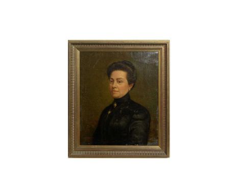 A* C* Grandemange(19th Century French School)Portrait of a Lady,oil on canvas,63 x 52.5cms, in frame.