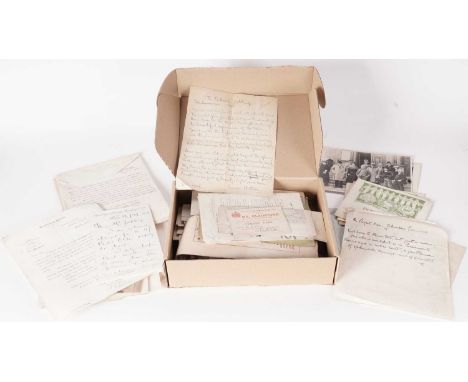 Studio of Robert Jobling(1841-1923)A personal archive from the family of the Artist to include: the original manuscript for a