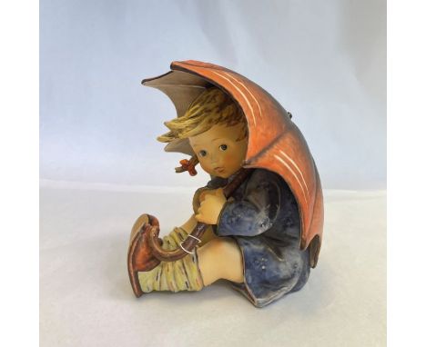 A large Goebel Hummel figure "Umbrella Girl" approximately 19cm high