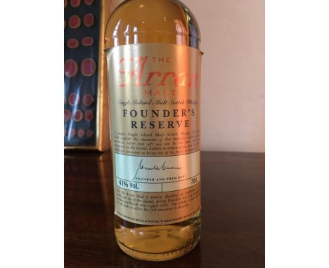 The Arran Malt founder reserve, scotch whiskey&nbsp;