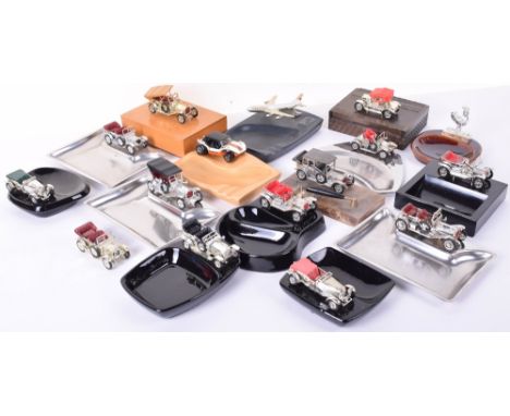 Fourteen Unboxed Matchbox Models Of Yesteryear Lesney Giftware/Souvenirs, including:  British Airways Boeing 747 Jumbo, on ce
