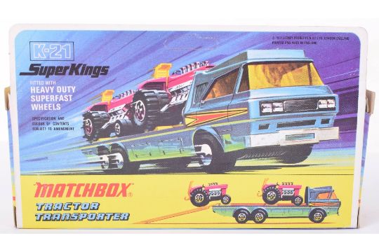 matchbox k 21 tractor transporter