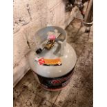 Small propane tank