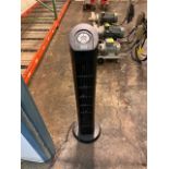 2 upright fans