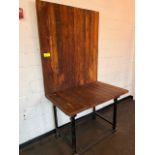 Wooden display table