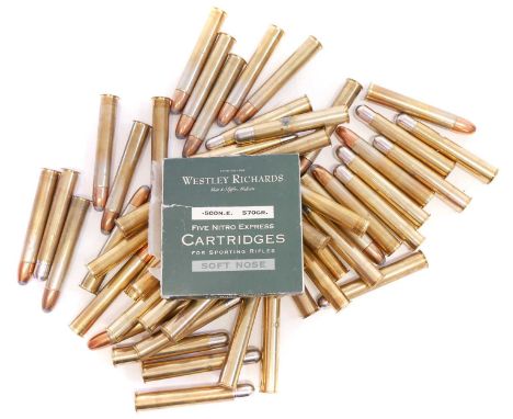 500 Nitro Express rifle ammunition LICENCE REQUIRED 500 Nitro Express rifle ammunition 55 rounds five contained within the or