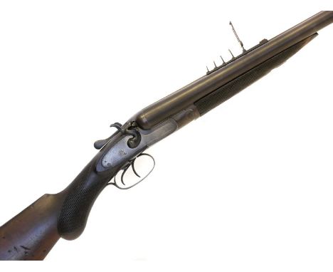 Armus Cape rifle / shotgun 12 bore and .577/450 LICENCE REQUIRED Armus (Cogswell and Harrison) Cape rifle / shotgun, with 12 