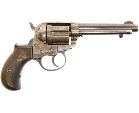 Colt .41 Thunderer revolver LICENCE REQUIRED  Colt .41 Thunderer double-action revolver, 4.5inch barrel, grips with Colt stal