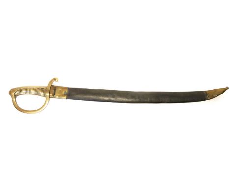 French model 1802 pattern Briquet or sword French model 1802 pattern Briquet or short sword and scabbard.Buyer must be over t