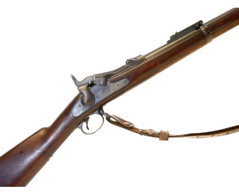 US Model 1888 .45-70 Trapdoor Springfield LICENCE REQUIRED US Model 1888 .45-70 Trapdoor Springfield, 32.5 inch barrel fitted