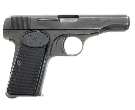 Deactivated Browning 7.65mm semi automatic pistol Deactivated FN Browning model 10 7.65mm semi-automatic pistol, serial numbe
