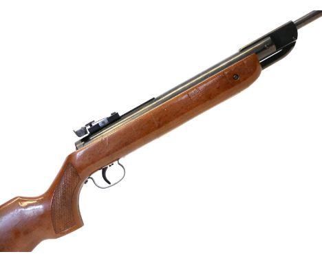 Original model 35 .22 air rifle Original model 35 .22 air rifle, 19 inch break barrel action, serial number 013180.No licence
