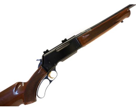 Browning .22-250 lever action rifle LICENCE REQUIRED Browning .22-250 lever action rifle, 20 inch barrel screw cut for a mode