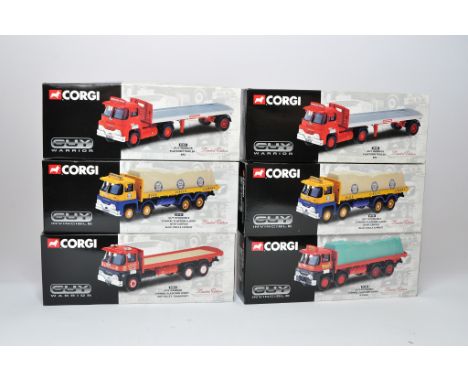 Corgi Commercial Diecast comprising six boxed truck (Guy Warrior) sets as follows. No's 29001, 29201, 29101, 29201, 29102 and