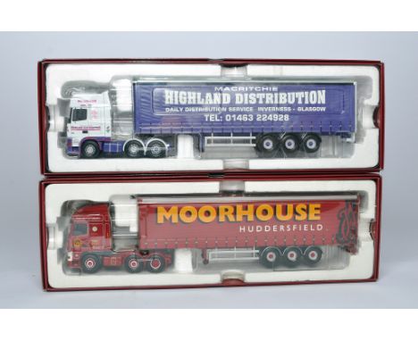 Corgi 1/50 diecast model truck issues comprising Macritchie and Moorhouses Sets. Likely displayed hence assumed fair to good,