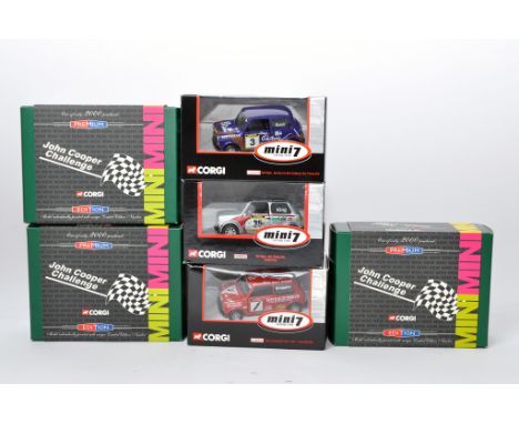 Corgi diecast Mini themed limited editions. All excellent with boxes and not displayed. 