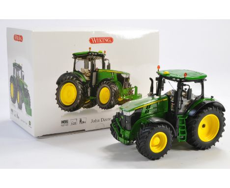 Wiking 1/32 Farm Model issue comprising No. 7837 John Deere 7310R Tractor. Excellent, not previously removed from box. Box is