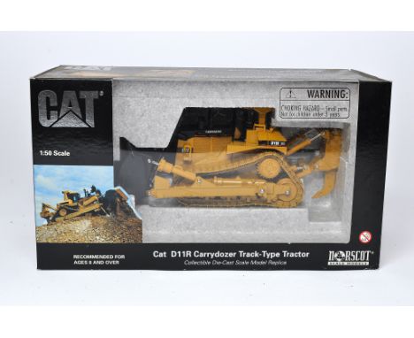 Norscot 1/50 diecast model construction issue comprising CAT D11R Track Type Tractor. Looks to be without obvious sign of fau