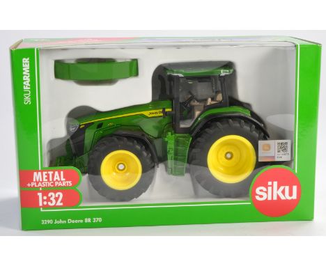 Siku (2022) 1/32 Farm Model Issue comprising No. 3290 John Deere 8R 370 Tractor. Excellent and secure in box. Box is excellen