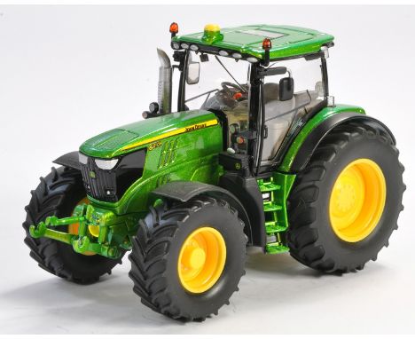 1/32 Farming Models (Code 3) 1/32 Farm Model Issue comprising Wiking John Deere 6210R Tractor with Metallic Green Finish. Pro