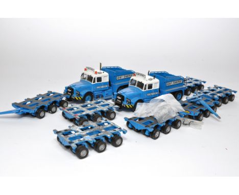 Corgi loose diecast 1/50 heavy haulage truck issues as shown. In need of some attention. Fair to good. 