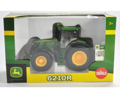 Siku 1/32 Farm Model issue comprising No. 032822 John Deere 6210R Tractor (Dealer Edition).  Excellent, secure in box. Box is
