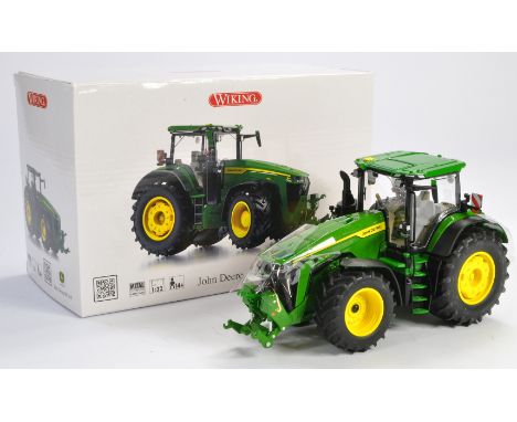 Wiking (2021) 1/32 Farm Model Issue comprising No. 077859 John Deere 8R 410 Tractor. Excellent and without fault. Box is exce