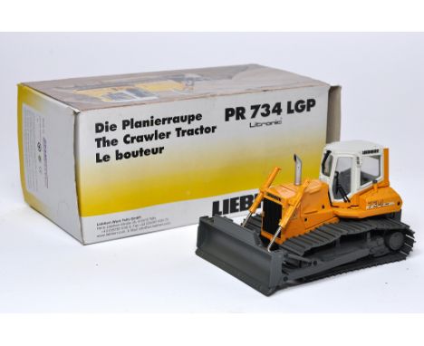 Brami 1/50 diecast model construction issue comprising Liebherr PR734 LGP Crawler Tractor. Looks to be without obvious sign o