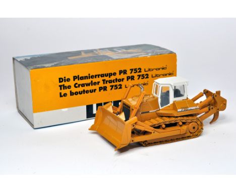 Conrad 1/50 diecast model construction issue comprising No. 2806 Liebherr PR752 Crawler Tractor. Looks to be without obvious 