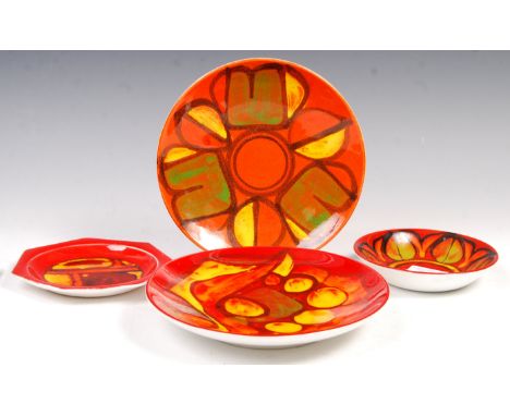 Carol Cutler - Mary Albon - Gillian Taylor - Ann Godfrey - Poole Pottery - Delphis - A collection of retro vintage studio art