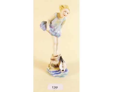 A Royal Worcester figure Sea Breeze modelled by FG Doughty