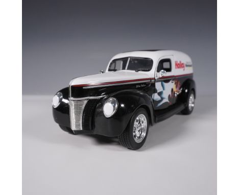 A highly detailed diecast model of a 1940 Ford Sedan Delivery by Matchbox, a division of Mattel Inc. This collectible vehicle