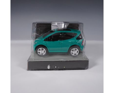A detailed scale model of the Mercedes-Benz A-Class, produced under Daimler-Benz AG before its corporate merger in 1998. This