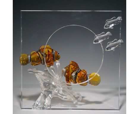 Swarovski 2005 Annual Edition Harmony, the first installment of the Wonders of the Sea trilogy, designed by Martin Zendron. T