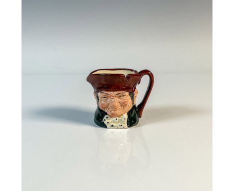 Brown hat; dark green coat; blue polka-dot bow tie. Royal Doulton backstamp.Artist: Charles J. NokeIssued: 1939 - 1983Dimensi