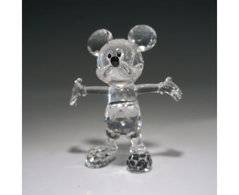 Swarovski crystal figurine featuring Mickey Mouse from the Disney Showcase Collection, the first series of Disney pieces prod