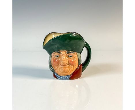 Green hat; brown coat; blue scarf with white spots. Royal Doulton backstamp.Artist: Charles J. NokeIssued: 1937 - 1969Dimensi
