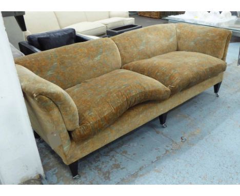 BEAUMONT AND FLETCHER POMPADOUR SOFA, in Balthazar fabric, 210 cm x 87cm x 72cm.