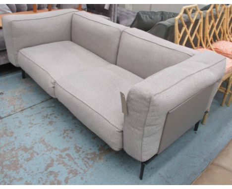 CAMERICH AVALON SOFA, with loose stone coloured cushions, 187cm L x 87cm D x 71cm H.