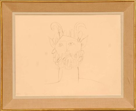 PABLO PICASSO 'Satyr-Antibes suite', lithograph, 1958, handnumbered in pencil, edition size 300, printed by Jacomet, 50cm x 6