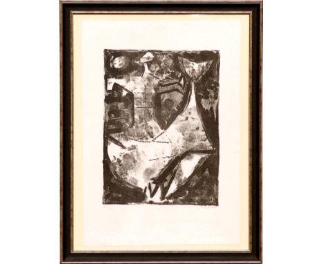 MARINO MARINI 'L'idea del Cavaliere', lithograph on Japon paper 1968 handsigned and numbered from the edition of 35, referenc