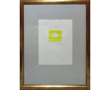 LOUIS LE BROCQUY (Irish 1916-2012) 'Mon citron', lithograph, edition of 75, hand numbered and signed, 65cm x 55cm, framed and
