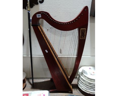 An Early 1980s Small Size Celtic Harp